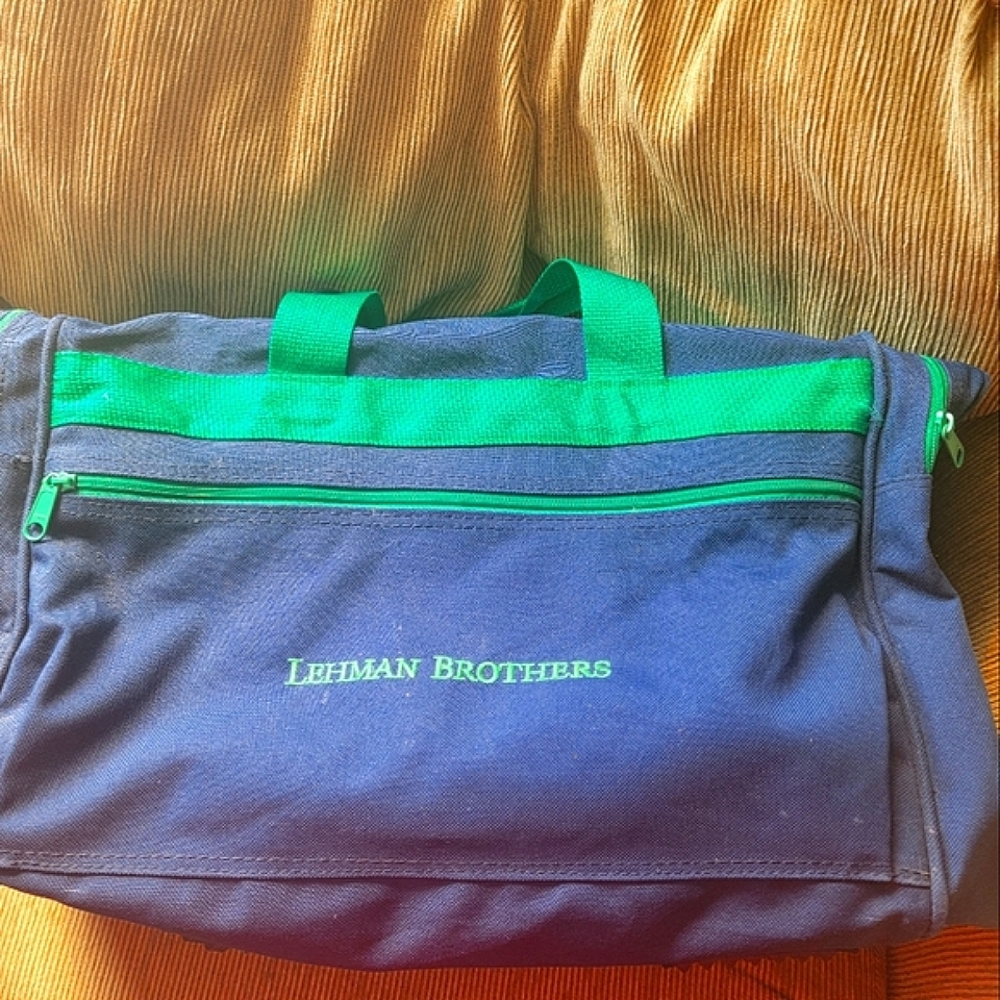 Vintage Lehman Brothers Gym Bag